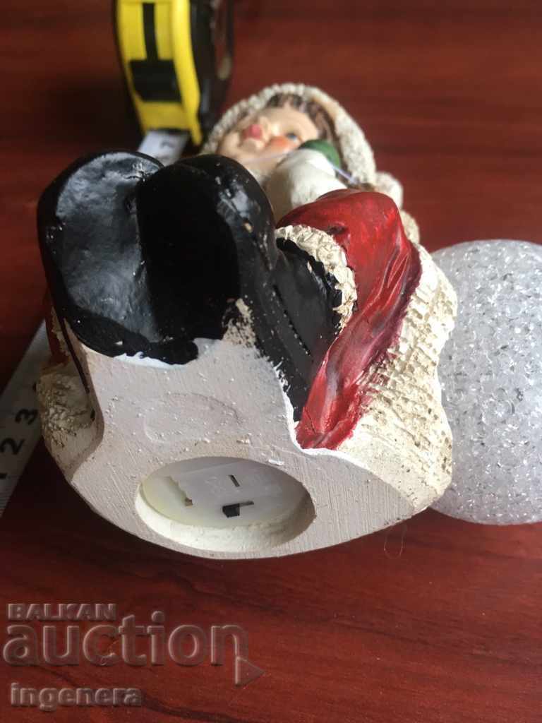 Delivery of CHRISTMAS FIGURE GLOWING NEW