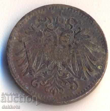 Austria Heller 1895 with price 2.50 BGN | € 1.28 Austria Heller 1895 with price 2.50 BGN | € 1.28