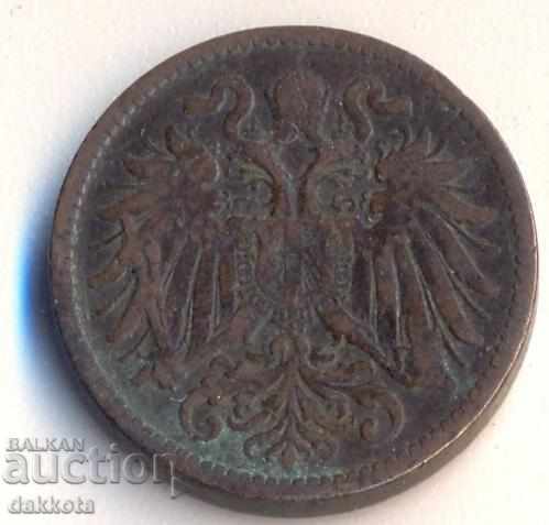 Austria 2 chelery 1899 year with price 2.00 BGN | € 1.02 Austria 2 chelery 1899 year with price 2.00 BGN | € 1.02
