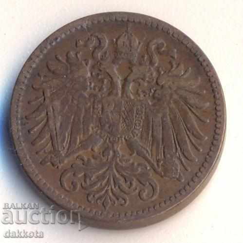 Austria 2 chelery 1896 year with price 4.00 BGN | € 2.05