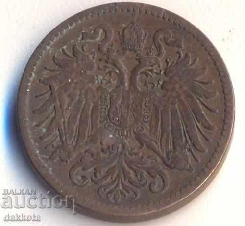 Austria 2 Heller 1897 with price 3.50 BGN | € 1.79 Austria 2 Heller 1897 with price 3.50 BGN | € 1.79