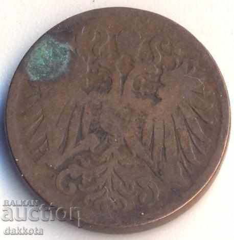 Austria 2 chelery 1894 year with price 1.75 BGN | € 0.89