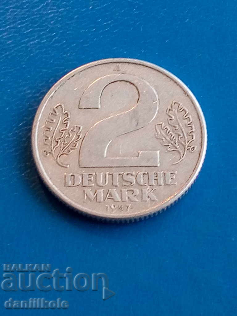 * $ * Y * $ * GDR GERMANIA 2 BRANDS 1957 - EXCELENT * $ * Y * $ *