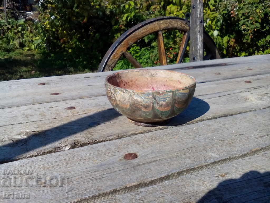 Antique ceramic bowl with price 11.00 BGN | € 5.62 Antique ceramic bowl with price 11.00 BGN | € 5.62