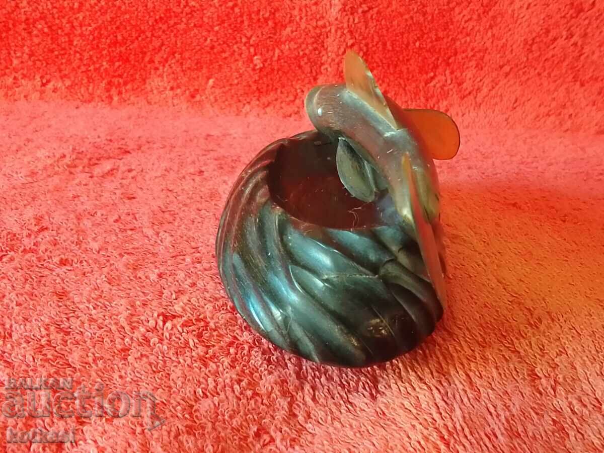 Old Horn Shark Fish Statuette Figure - 5