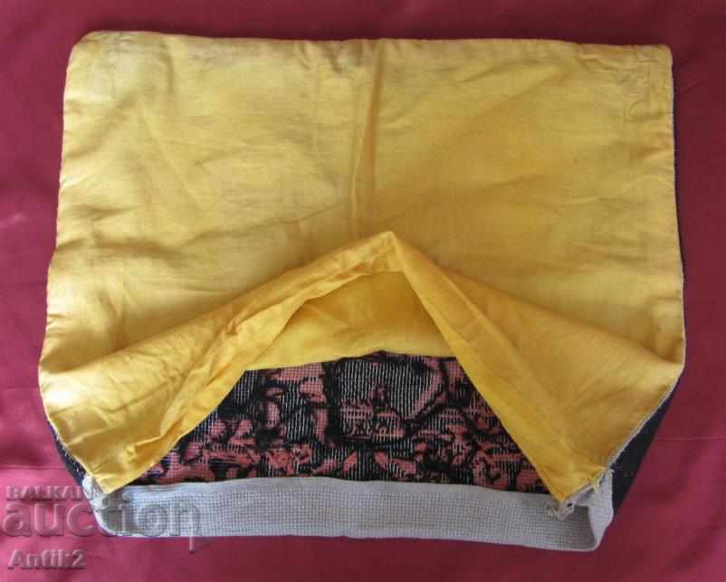 19 Century Hand Embroidered Pillow - 6 19 Century Hand Embroidered Pillow - 6