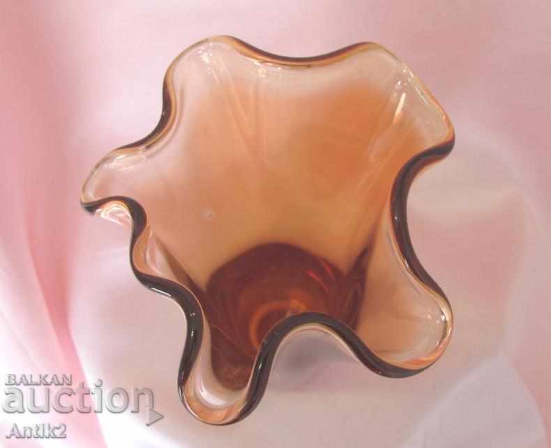 Old Crystal Glass Vase with price 45.00 BGN | € 23.01 Old Crystal Glass Vase with price 45.00 BGN | € 23.01