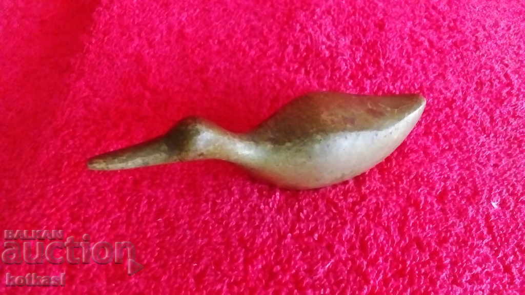 Δημοπρασία Παλιά μεταλλική μπρούτζινη πάπια Δημοπρασία Παλιά μεταλλική μπρούτζινη πάπια