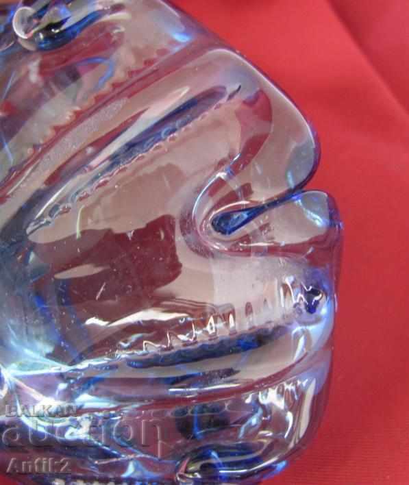 Auction  Old Morano Crystal Glass Small Cup