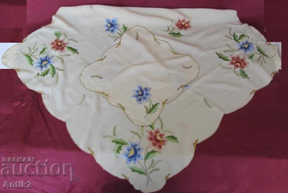 Delivery of Old Silk Tablecloth