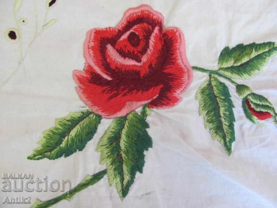 19th Century Pillow Embroidery - 5 19th Century Pillow Embroidery - 5