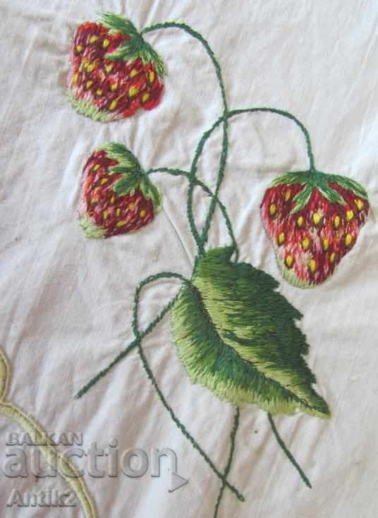 19th Century Pillow Embroidery - 7 19th Century Pillow Embroidery - 7