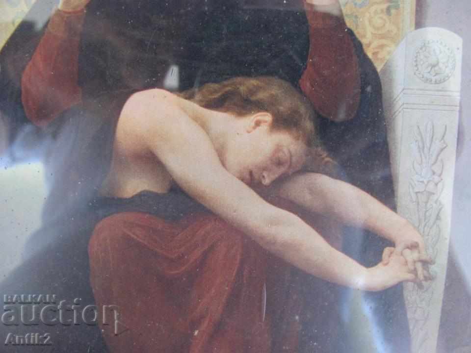 Delivery of 19th century Original Chromolithograph Delivery of 19th century Original Chromolithograph