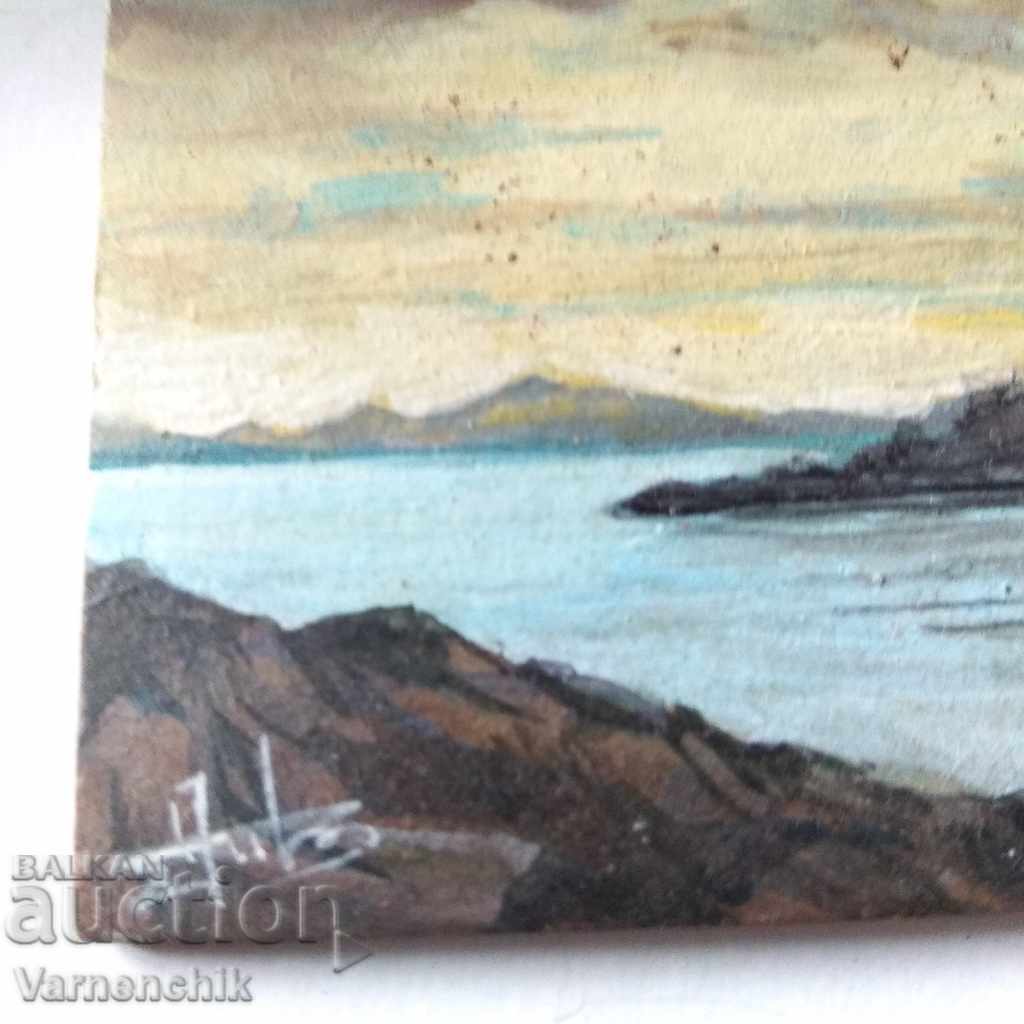 Amazing OLD miniature oil paintings ORIGINAL signed with price 85.00 BGN | € 43.46 Amazing OLD miniature oil paintings ORIGINAL signed with price 85.00 BGN | € 43.46