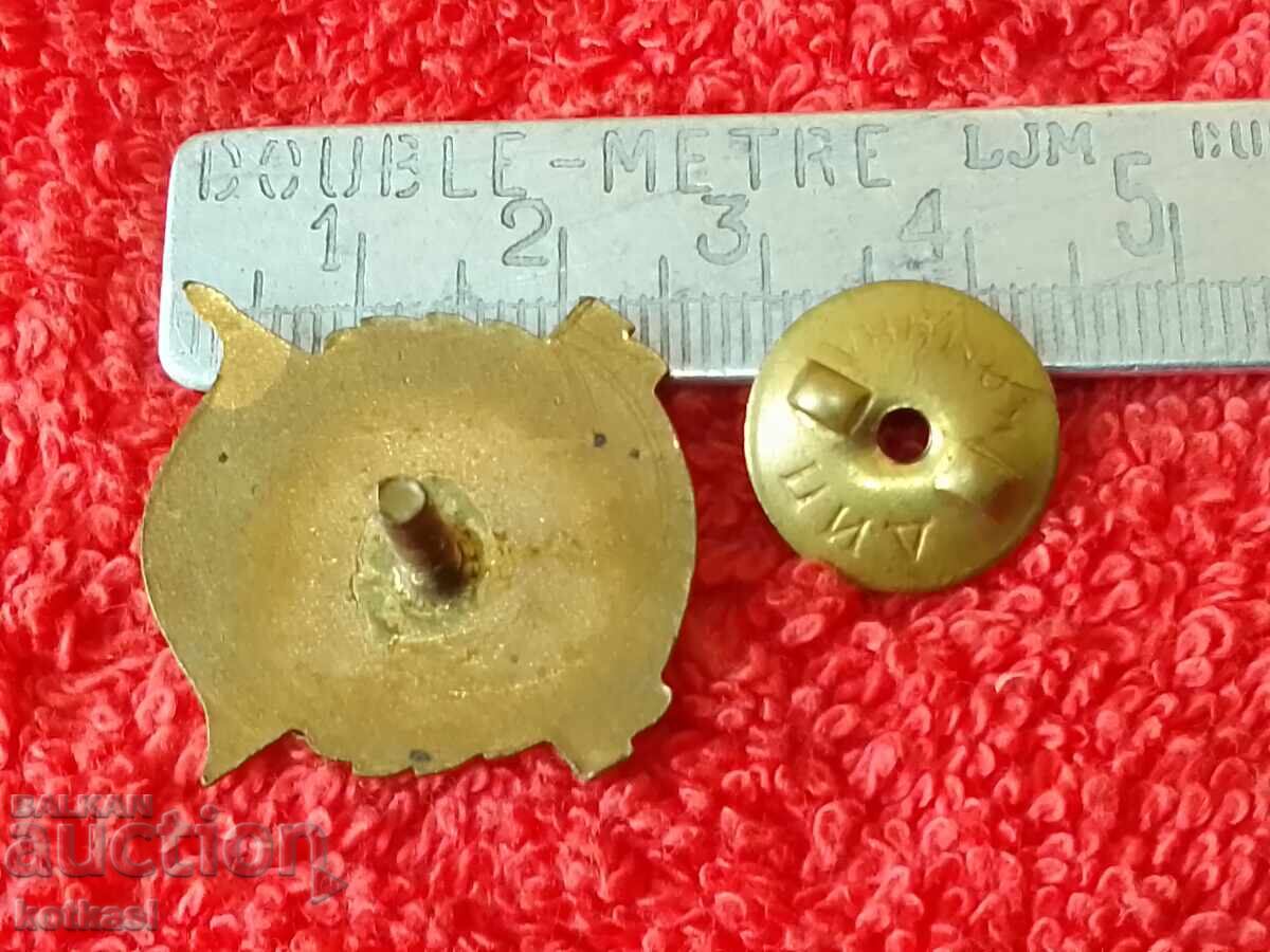 Old soc Badge Badge enamel bronze HONORS МНЗСГ screw rare with price 55.50 BGN | € 28.38 Old soc Badge Badge enamel bronze HONORS МНЗСГ screw rare with price 55.50 BGN | € 28.38