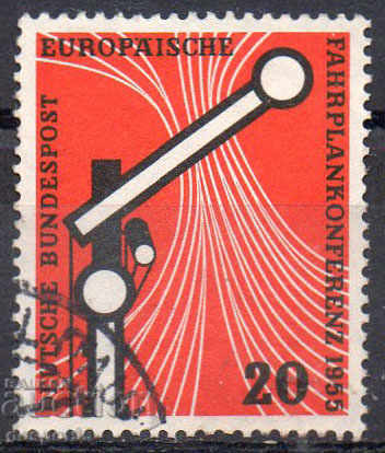 1955. GFR. Ευρωπαϊκή διάσκεψη για τη γραφική παράσταση.