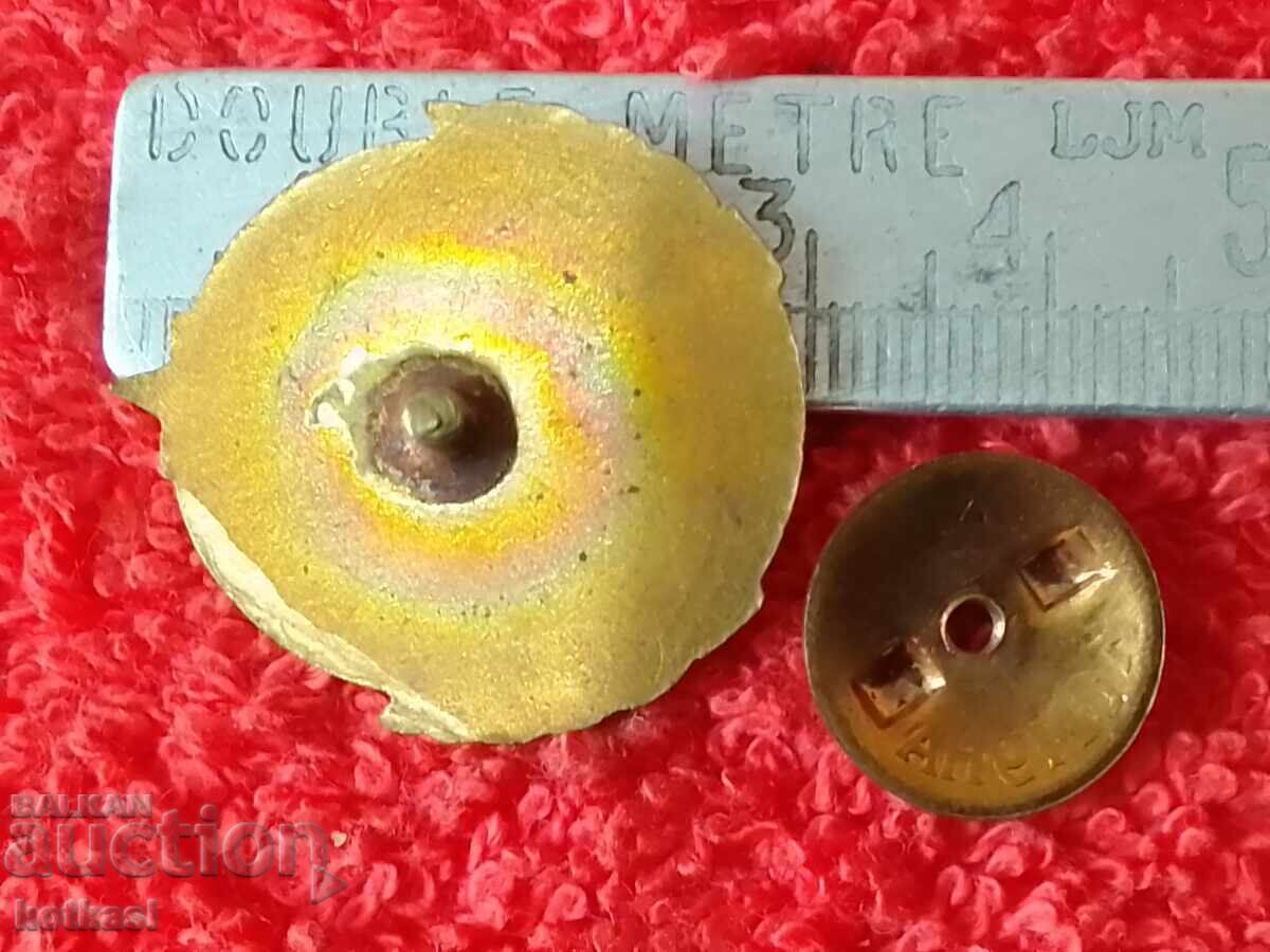 Стар Знак Значка ОТЛИЧНИК ИЗНОС ВНОС емайл на винт с цена 55.00 лв. | € 28.12 Стар Знак Значка ОТЛИЧНИК ИЗНОС ВНОС емайл на винт с цена 55.00 лв. | € 28.12