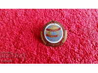 Old Badge Badge EXCELLENT EXPORT IMPORT E-mail Screw