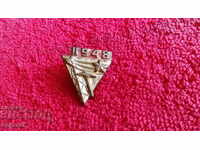Old social wounded Badge Badge BRIGADIER on screw