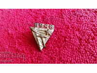 Old social wounded Badge Badge BRIGADIER on screw