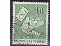 1956. ГФР. Ден на пощенската марка.