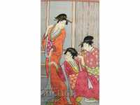 Japonia Desene originale din mătase, FĂRĂ IMPRIME