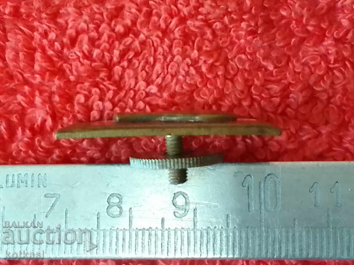 Delivery of Old Soc Badge Badge Bronze Screw Military Poland Delivery of Old Soc Badge Badge Bronze Screw Military Poland
