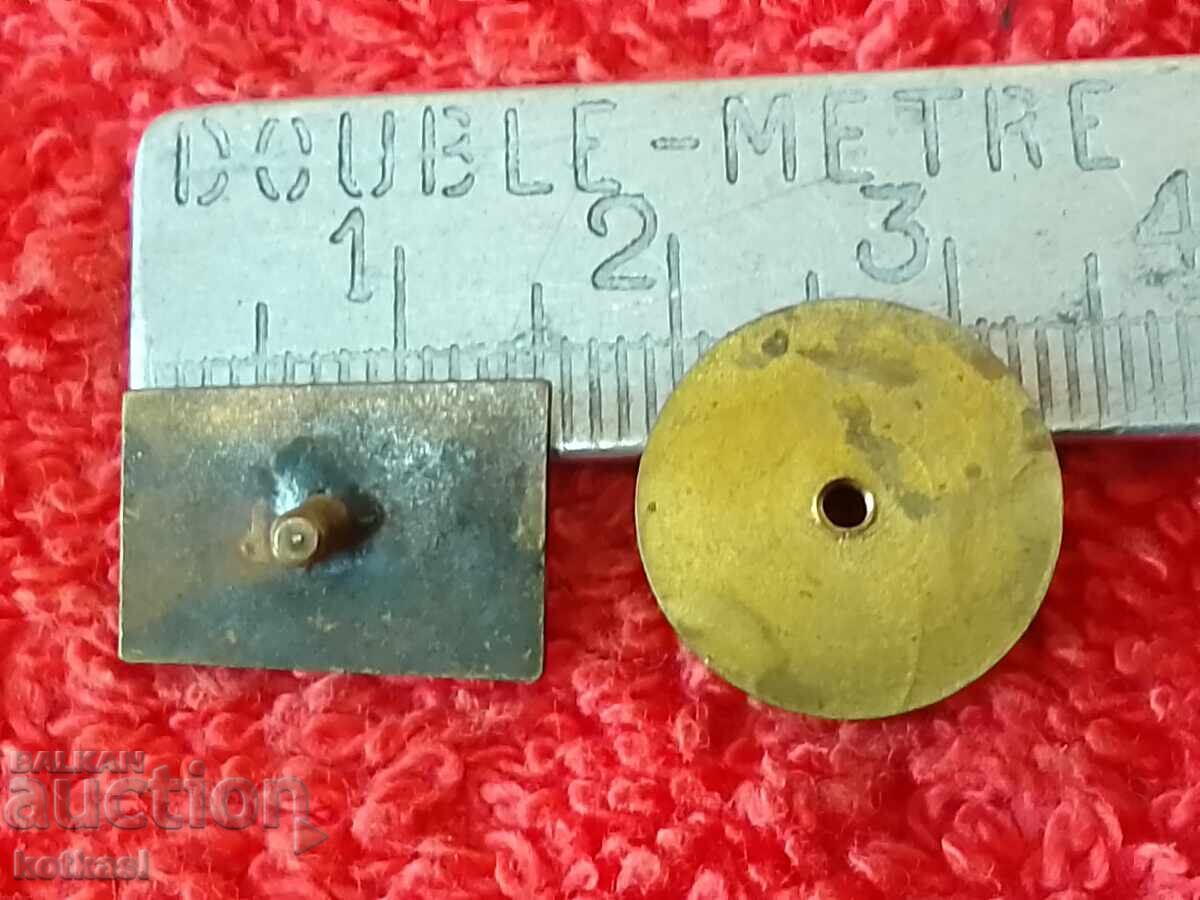 Old Soc Polish Military Insignia on a screw miniature with price 21.00 BGN | € 10.74