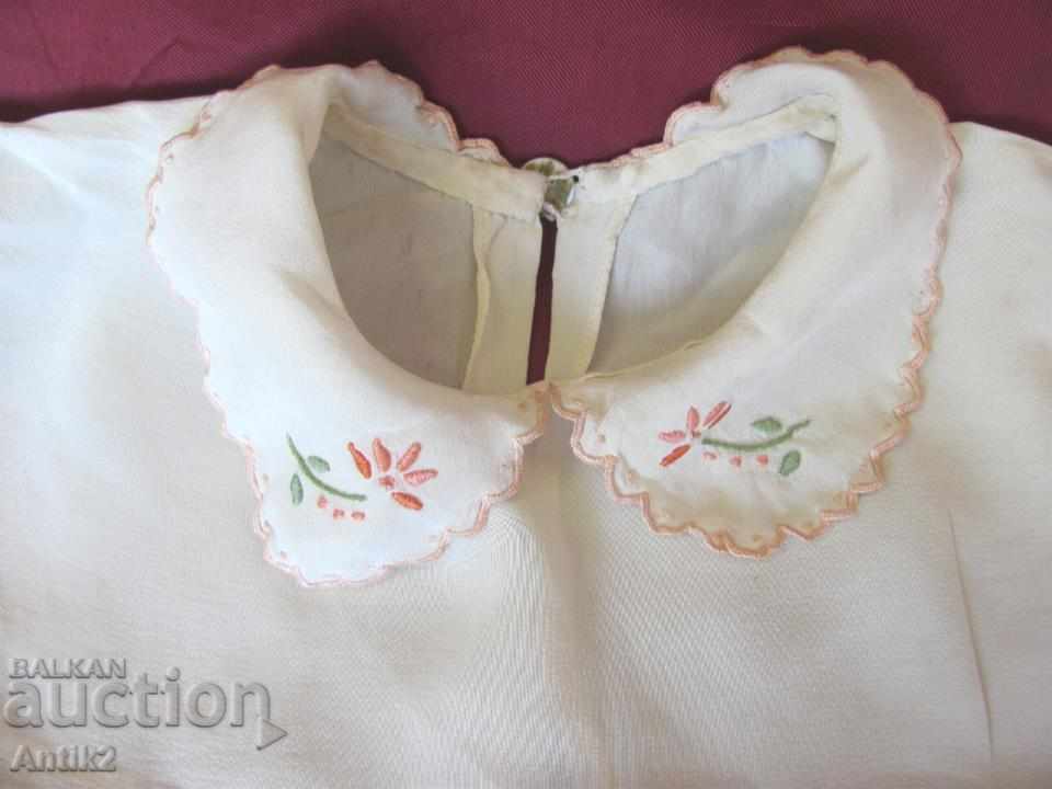 Auction  30s Old Kids Silk Dress