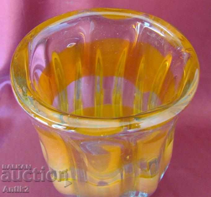 Morano Crystal Glass Large Massive Vase - 5