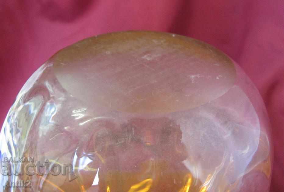 Morano Crystal Glass Large Massive Vase - 7