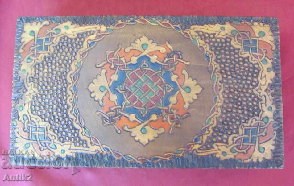 19th Century Antique Wooden Jewelery Box - 5 19th Century Antique Wooden Jewelery Box - 5