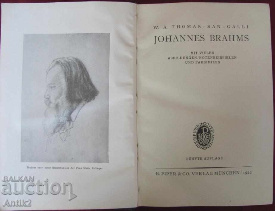 1922 The Book of BRAHMS with price 70.00 BGN | € 35.79 1922 The Book of BRAHMS with price 70.00 BGN | € 35.79