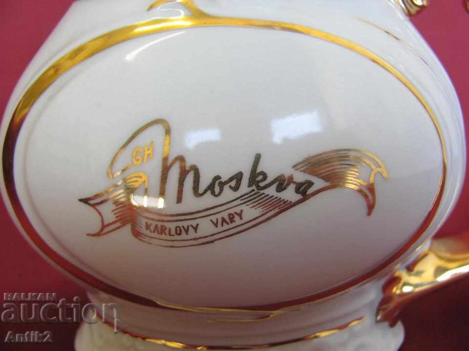 Доставка на Стар Порцеланов Фийдер Чехословакия KARLOVY VARRY Доставка на Стар Порцеланов Фийдер Чехословакия KARLOVY VARRY