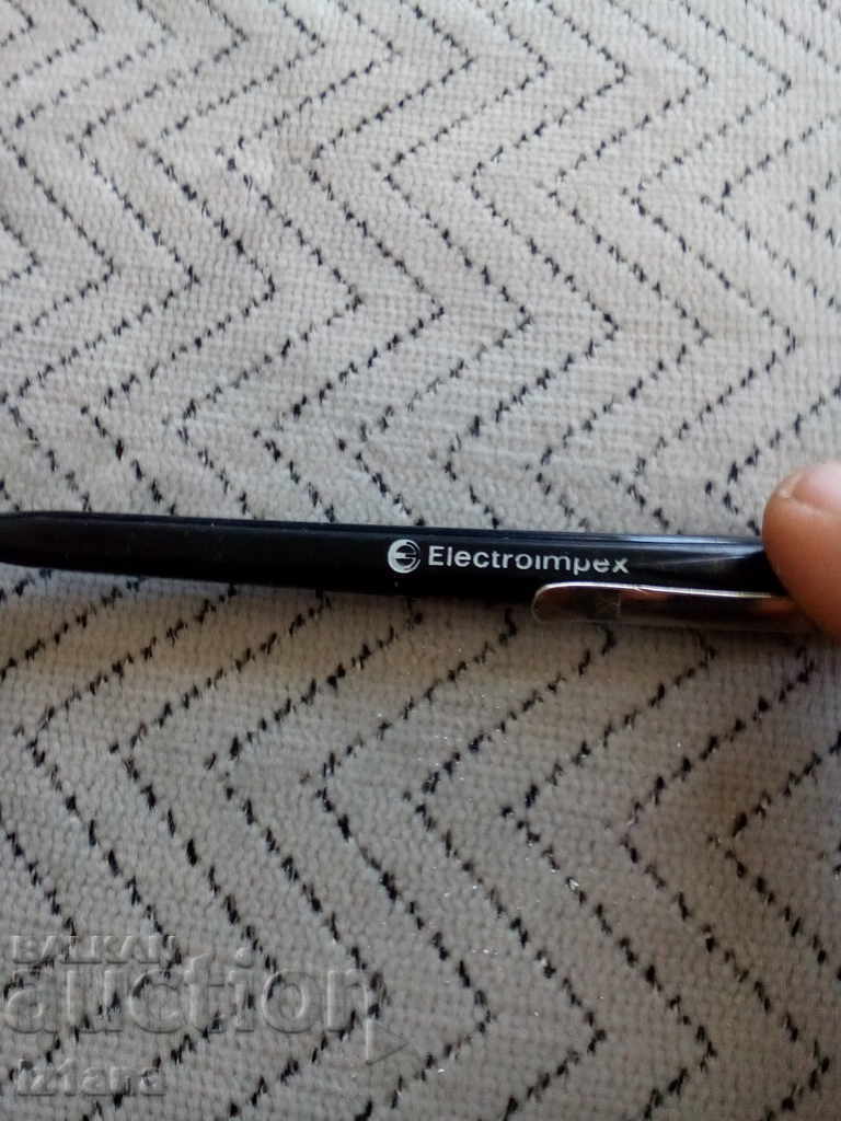 Old pen, Electroimpex pen, Electroimpex with price 8.00 BGN | € 4.09 Old pen, Electroimpex pen, Electroimpex with price 8.00 BGN | € 4.09