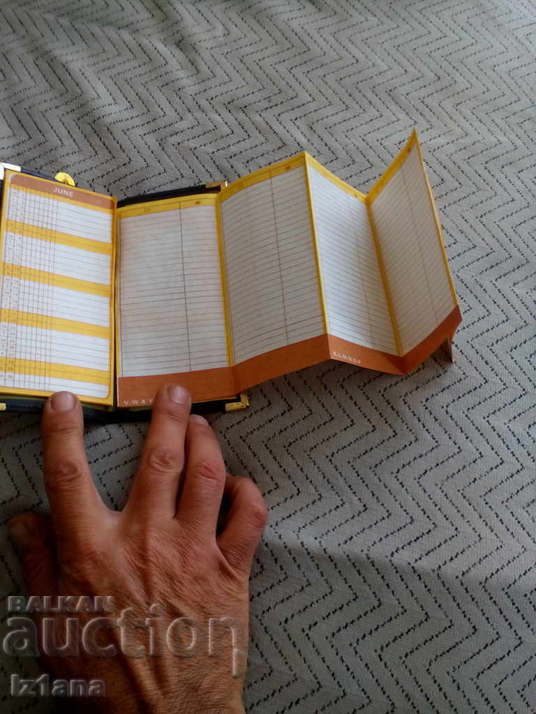 Old notebook SCK Gavril Genov Ruse 1986 - 5