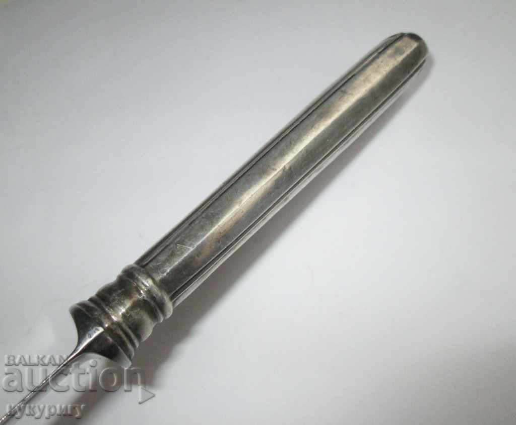 Delivery of Old antique silver knife for eating Delivery of Old antique silver knife for eating