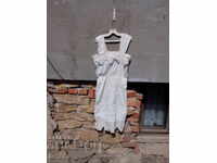 Αρχαία κεντημένη πουκαμίσα, φόρεμα, κομπινεζόν