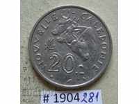 20 Francs 1970 New Caledonia