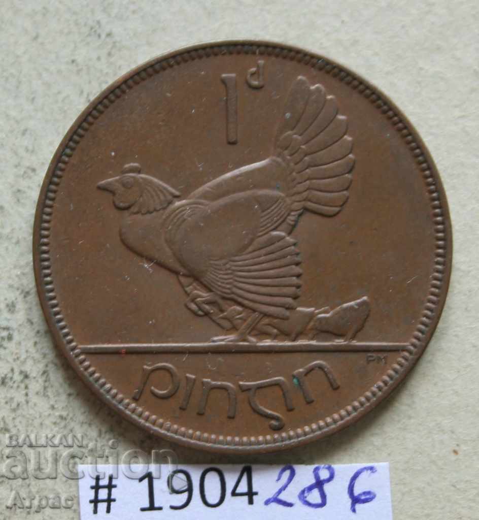 1 penny 1928 Ireland - close to Mint