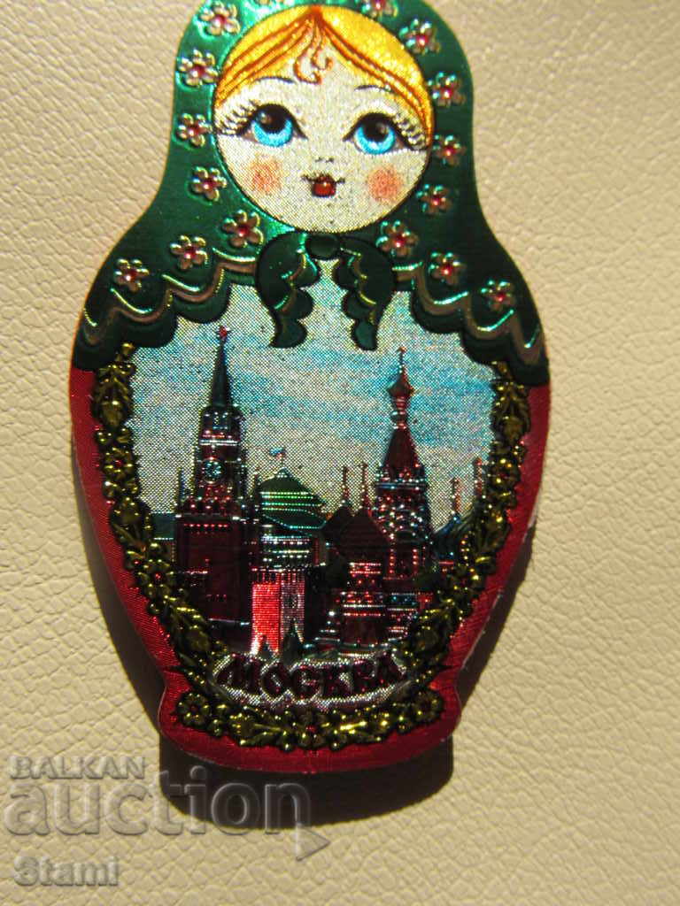 Auction Authentic stereo magnet matryoshka from Russia-series-2 Auction Authentic stereo magnet matryoshka from Russia-series-2