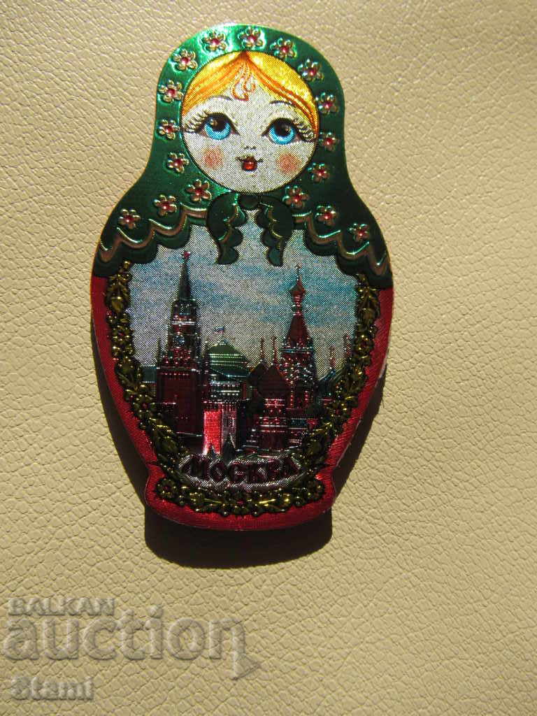 Authentic stereo magnet matryoshka from Russia-series-2