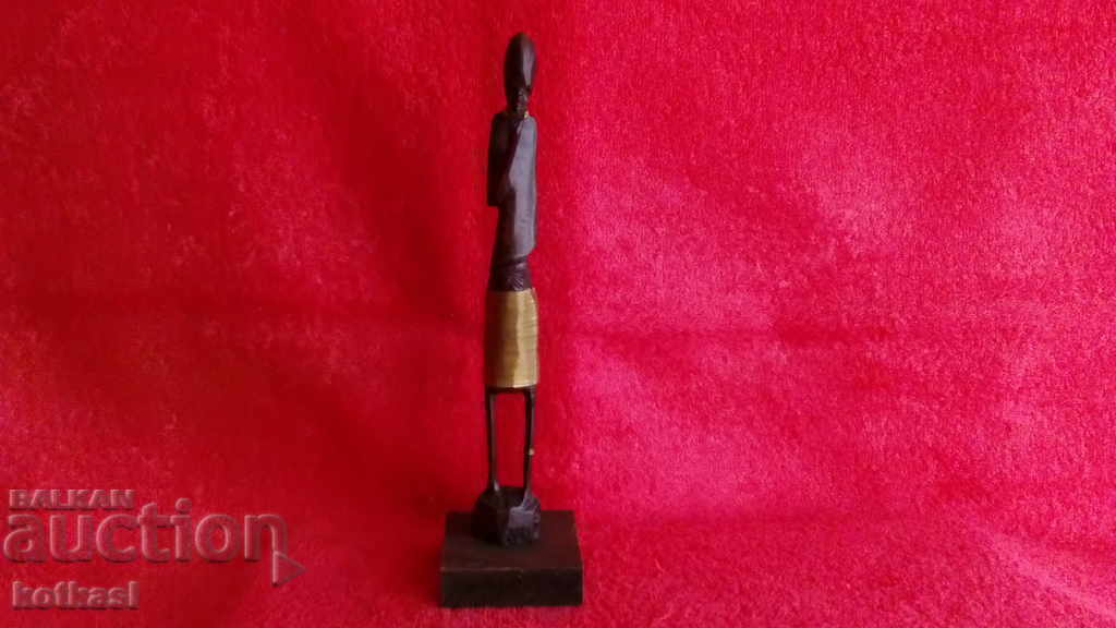 Wood carving figure of a Man African art Wood carving figure of a Man African art