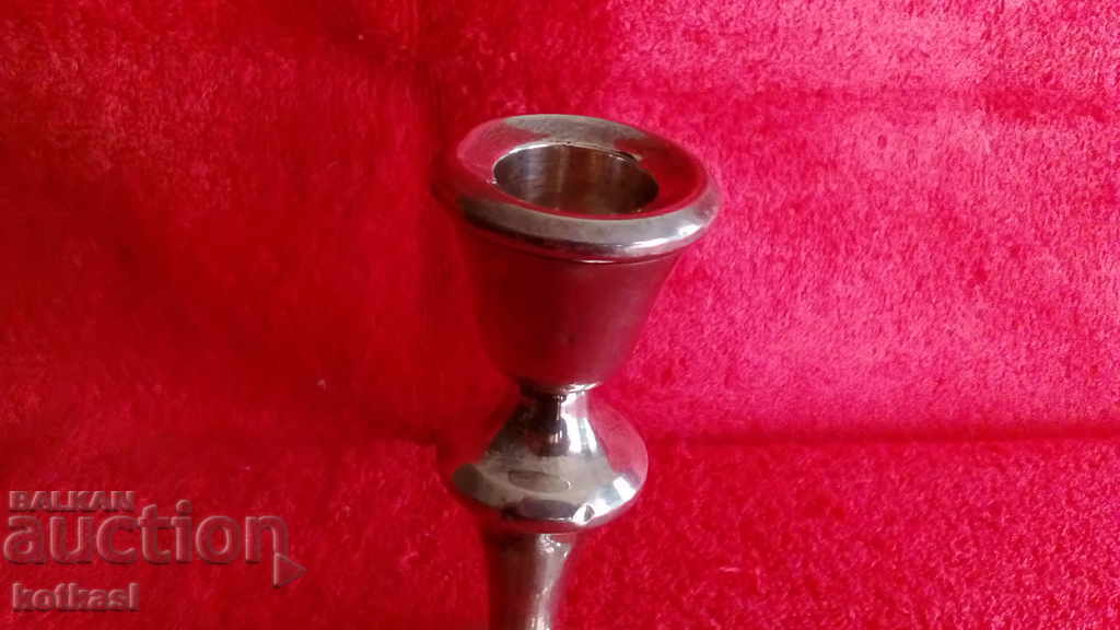 Auction Old English silver candlestick marks Auction Old English silver candlestick marks