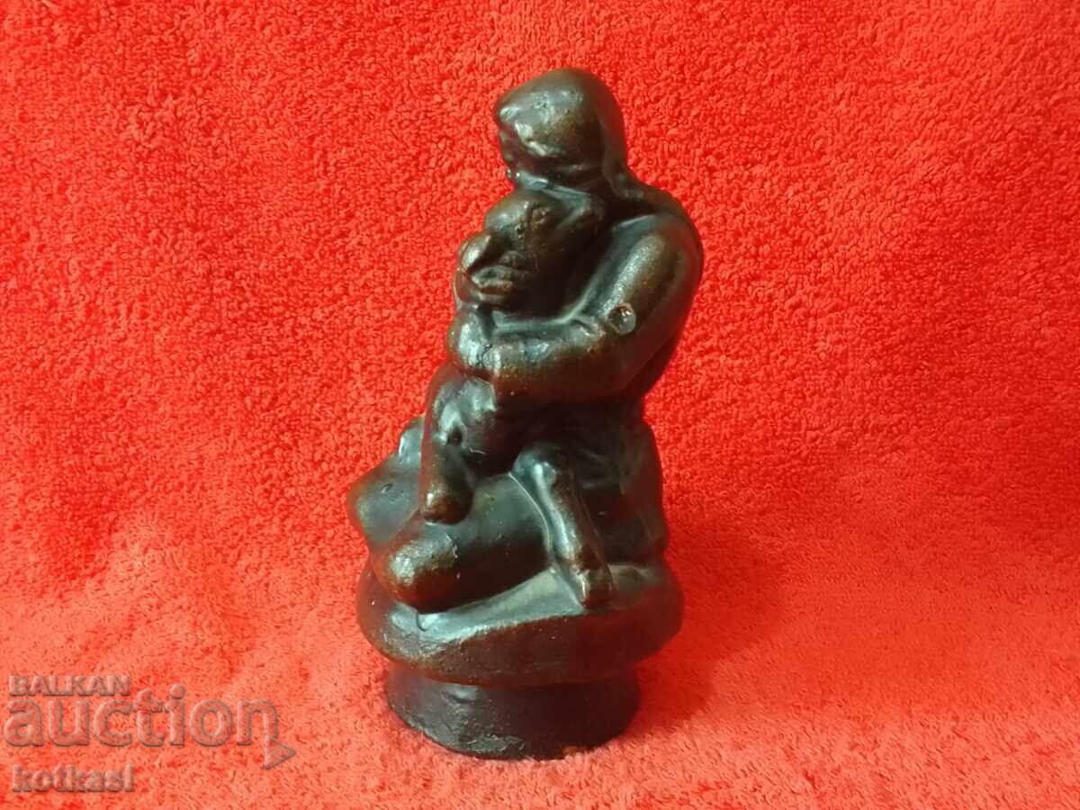 Old ceramic figure of a shepherd Indian boy lamb with price € 11.00 | 21.51 BGN