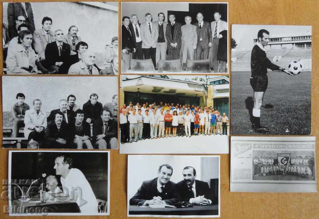 Fotografii de fotbal ale arbitrilor și figurilor