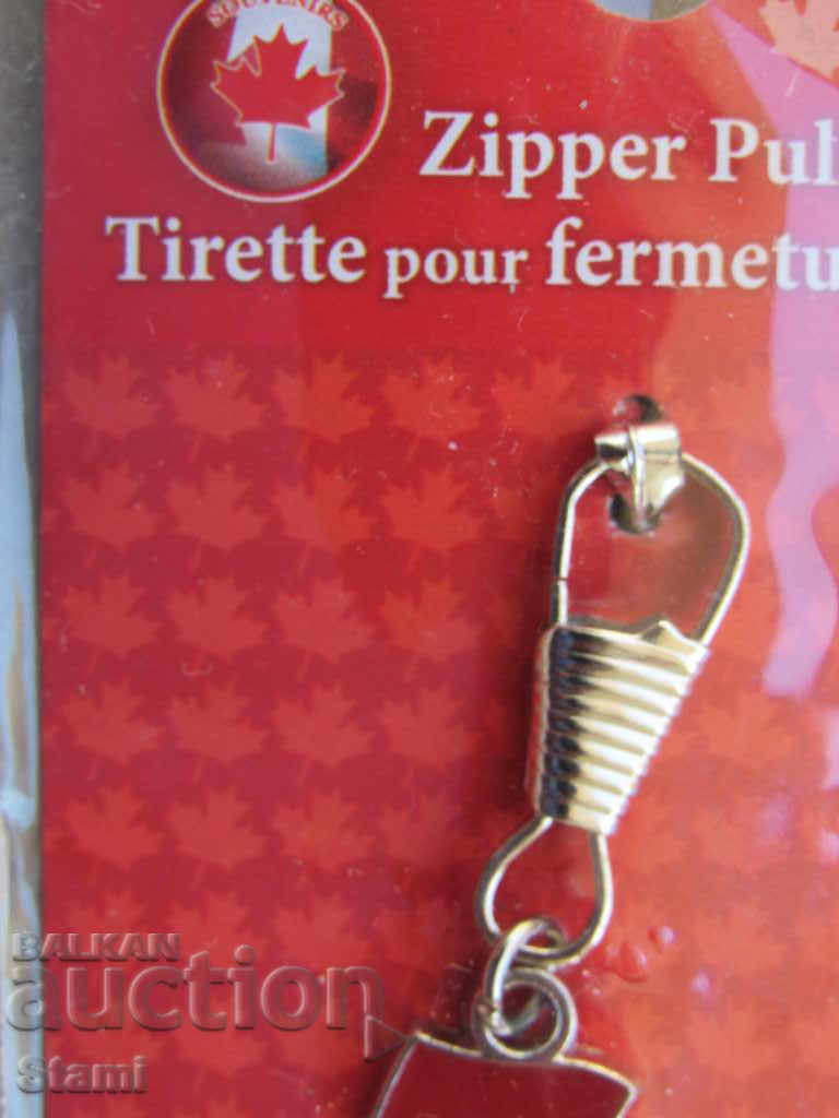 Metal zipper holder from Canada with price 9.90 BGN | € 5.06