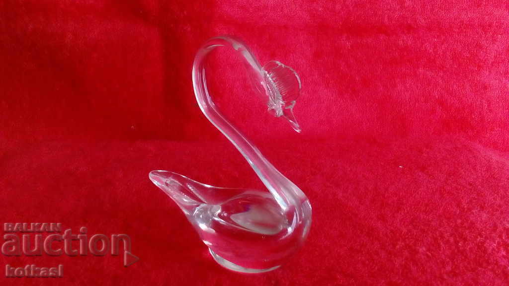 Old Swan Figure Murano Glass Crystal with price 35.50 BGN | € 18.15 Old Swan Figure Murano Glass Crystal with price 35.50 BGN | € 18.15
