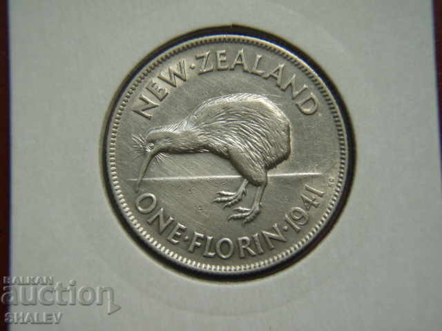 Delivery of 1 Florin 1941 New Zealand - XF/AU Delivery of 1 Florin 1941 New Zealand - XF/AU