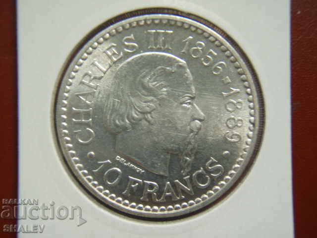 10 Franci 1966 Monaco - Unc